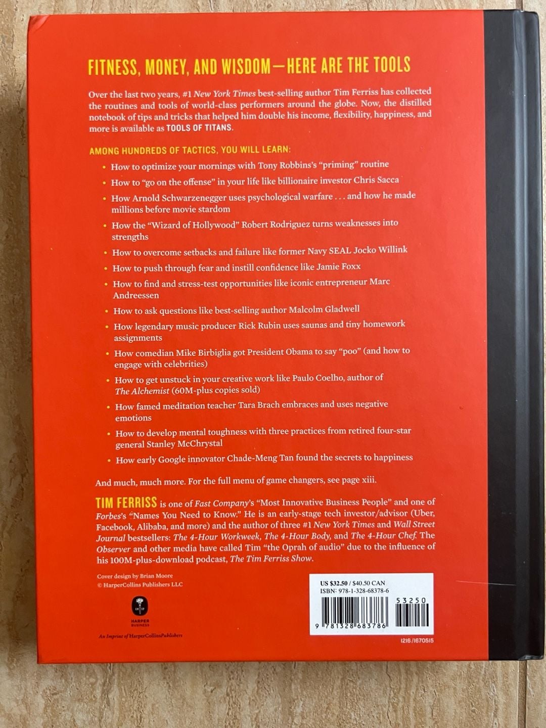 Tools of Titans: The Tactics, Routines, and Habits of Billionaires (Hardcover) 3