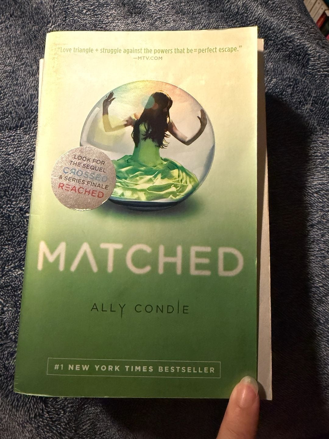 Matched Series Matched Trilogy by Ally Condie 4