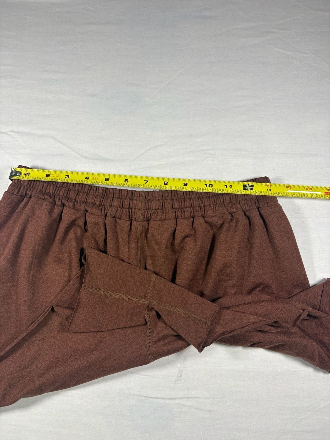 Vuori women’s Shorts Fleece Short Size Medium Earth Brown Heather 7