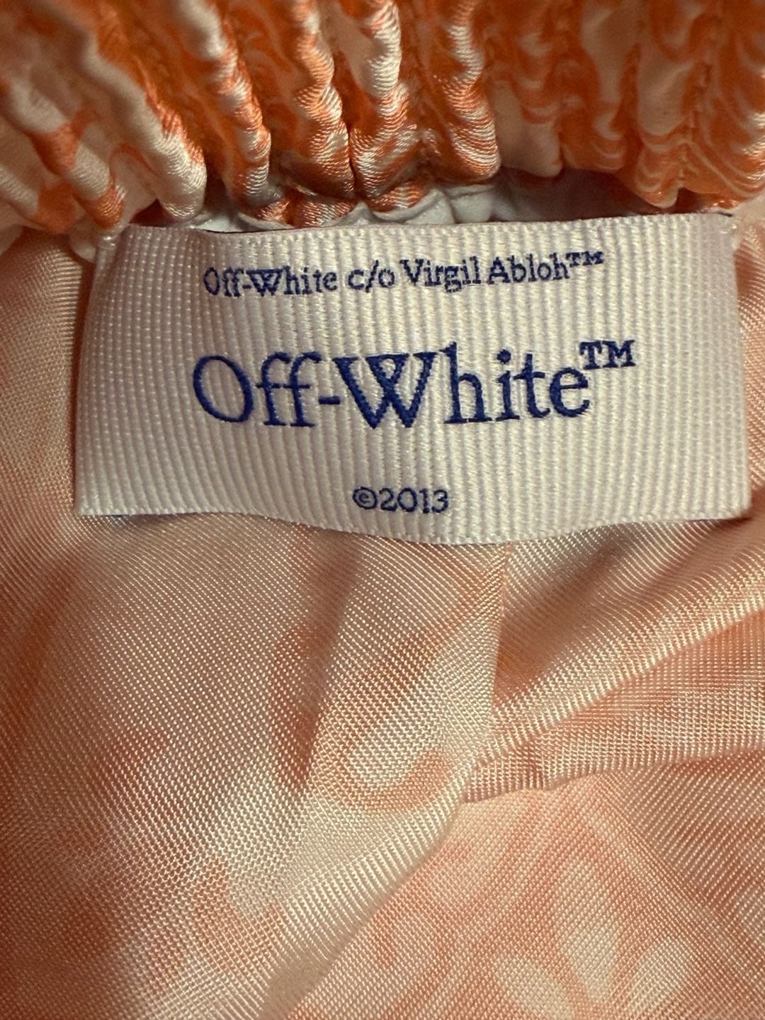 Off-White “Can’t Wait” Ibiza Bandana Shorts Size 40 | Authenticated 6