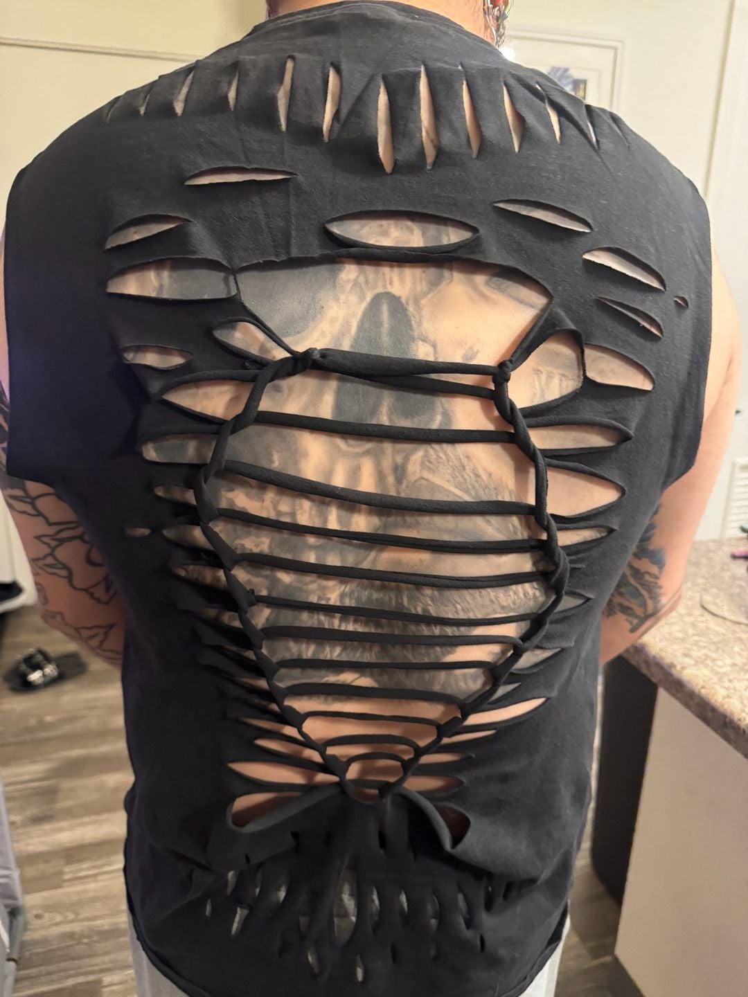 Custom Rave Graphic Cutout Tank Top Show Me Your Boobs If You Like To Rave 3