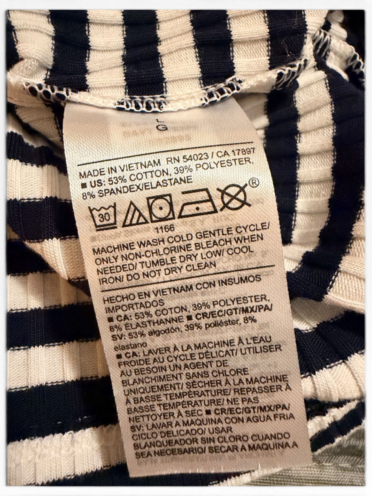 Old Navy Striped Ribbed Boat-Neck T-Shirt 4