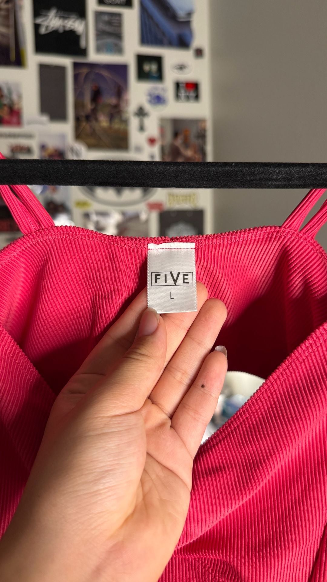 Five Dancewear Paradise Bra - L and shorts - S/ Raspberry gym workout set 8