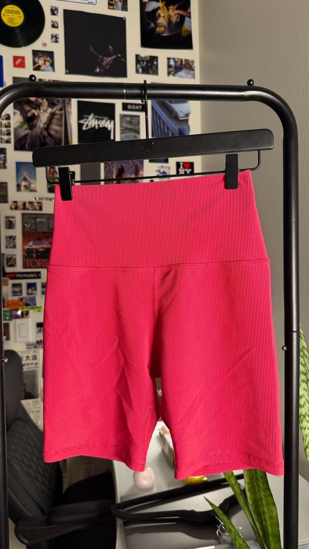 Five Dancewear Paradise Bra - L and shorts - S/ Raspberry gym workout set 9