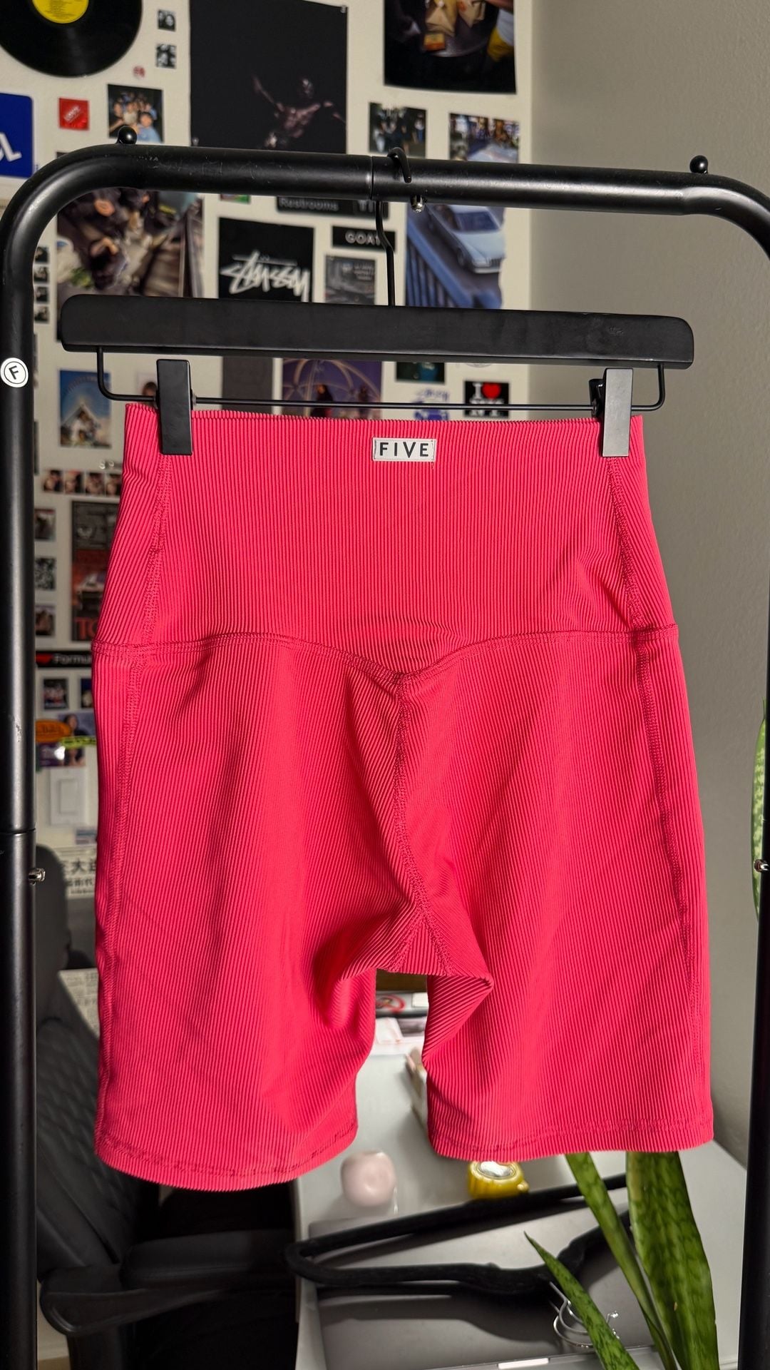 Five Dancewear Paradise Bra - L and shorts - S/ Raspberry gym workout set 10