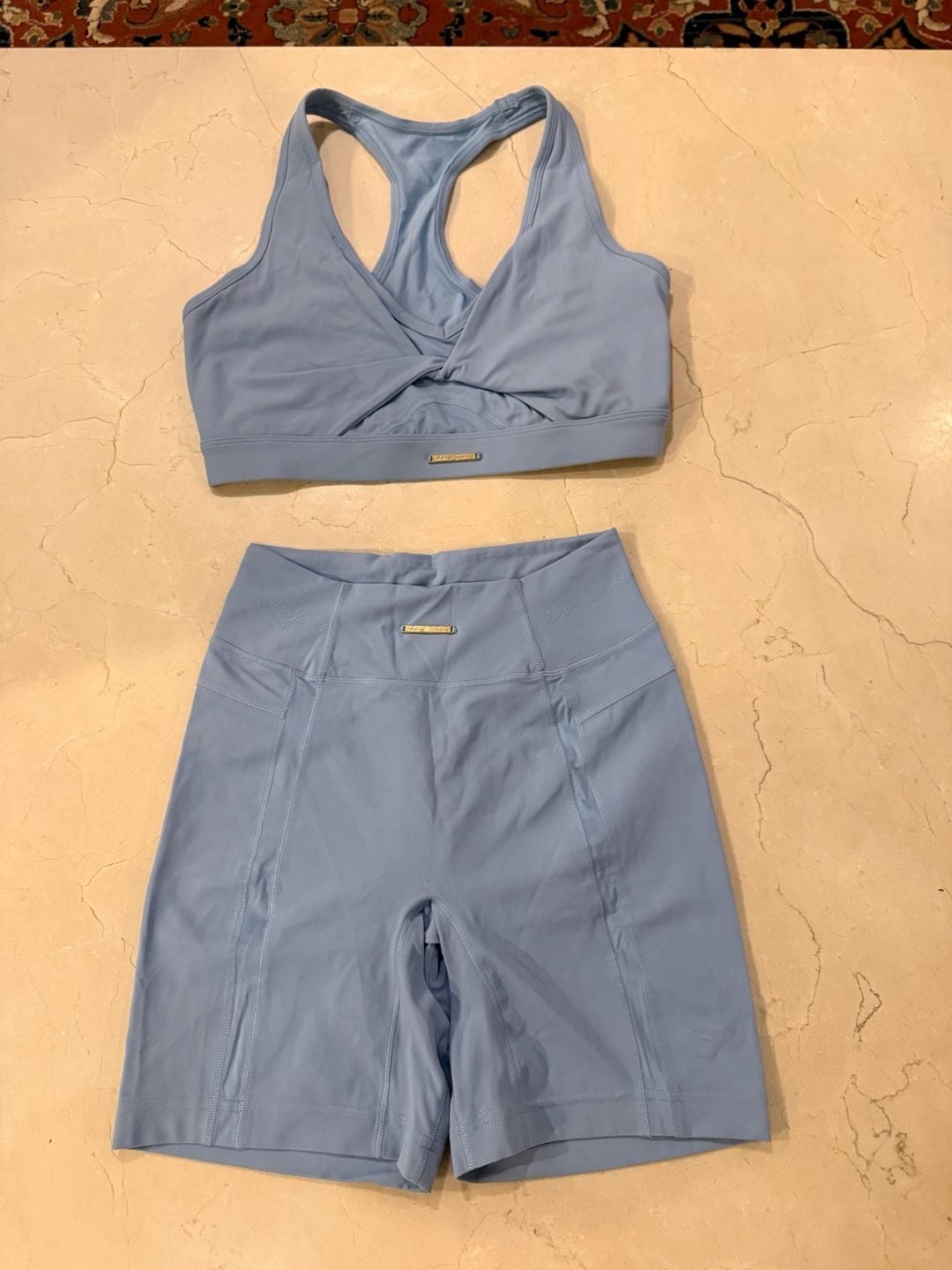 Gymshark x Whitney Simmons Set Light Blue 3