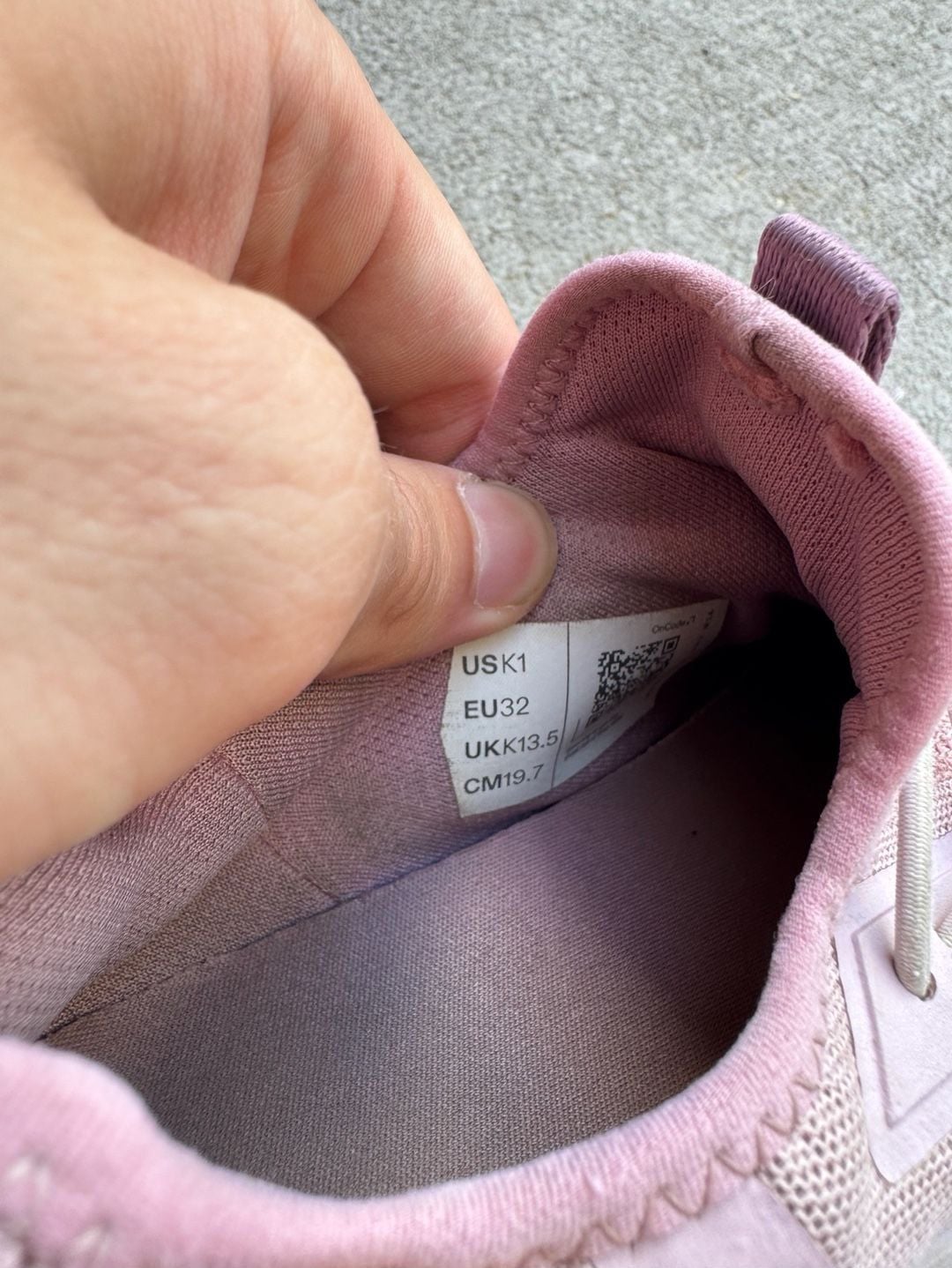 On Running Cloudleap Kids Mauve Kiwi Little Kids Sneakers 6