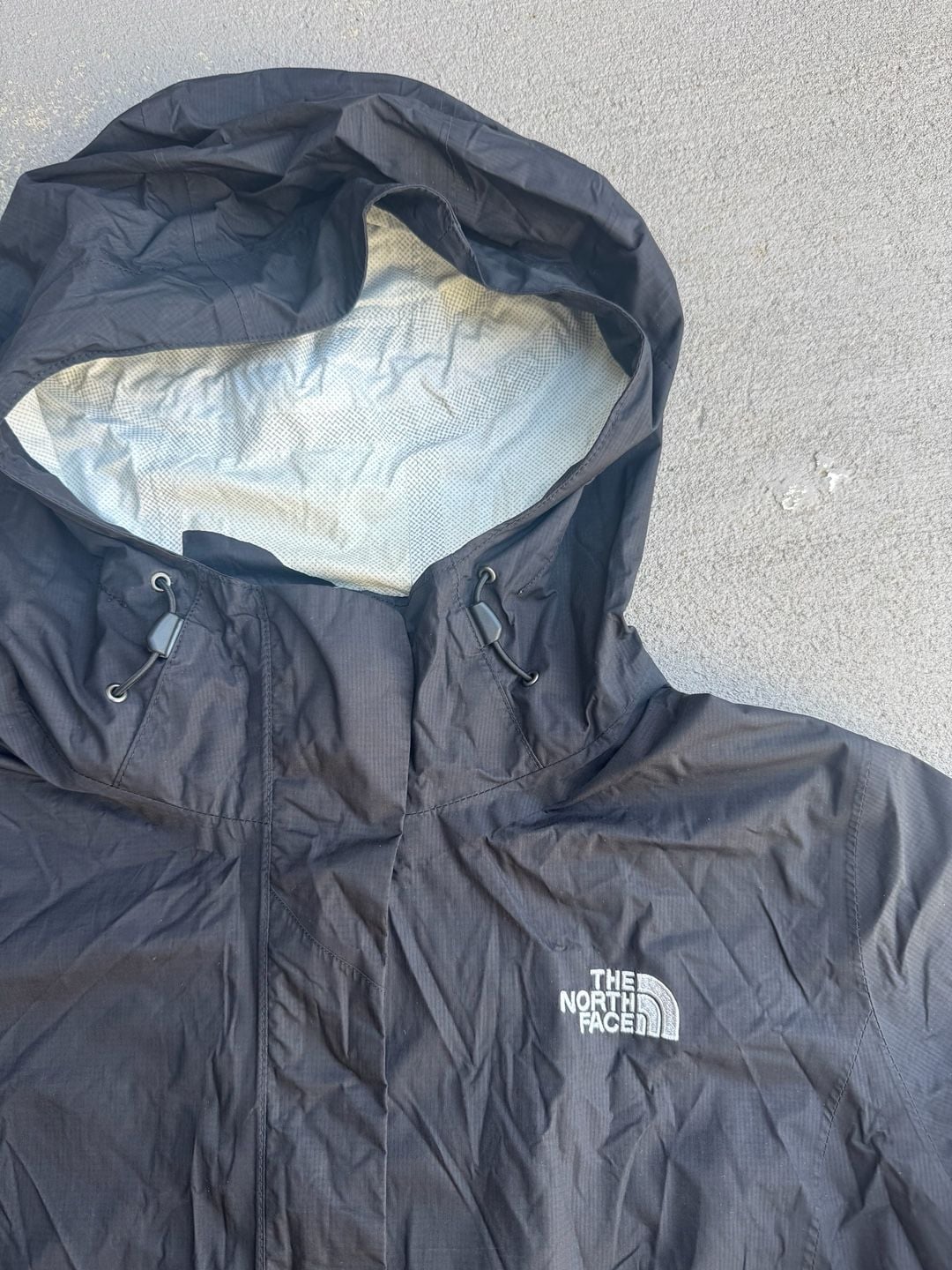 The North Face Women's DryVent Black Rain Jacket Windbreaker Size Large 5