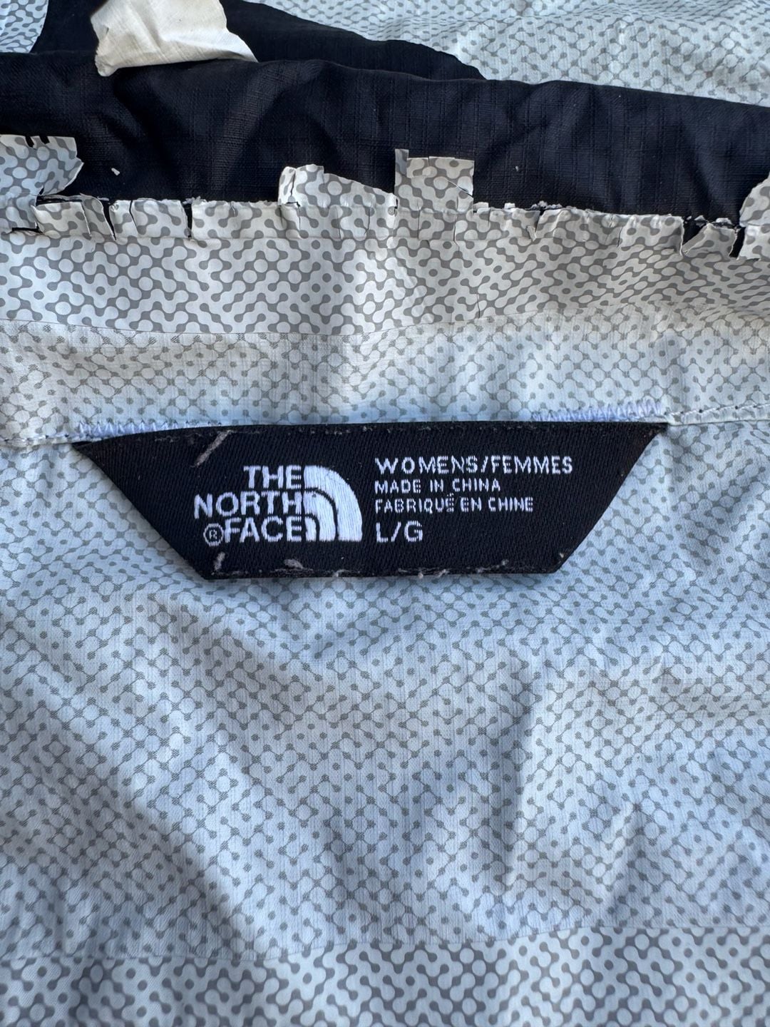 The North Face Women's DryVent Black Rain Jacket Windbreaker Size Large 6