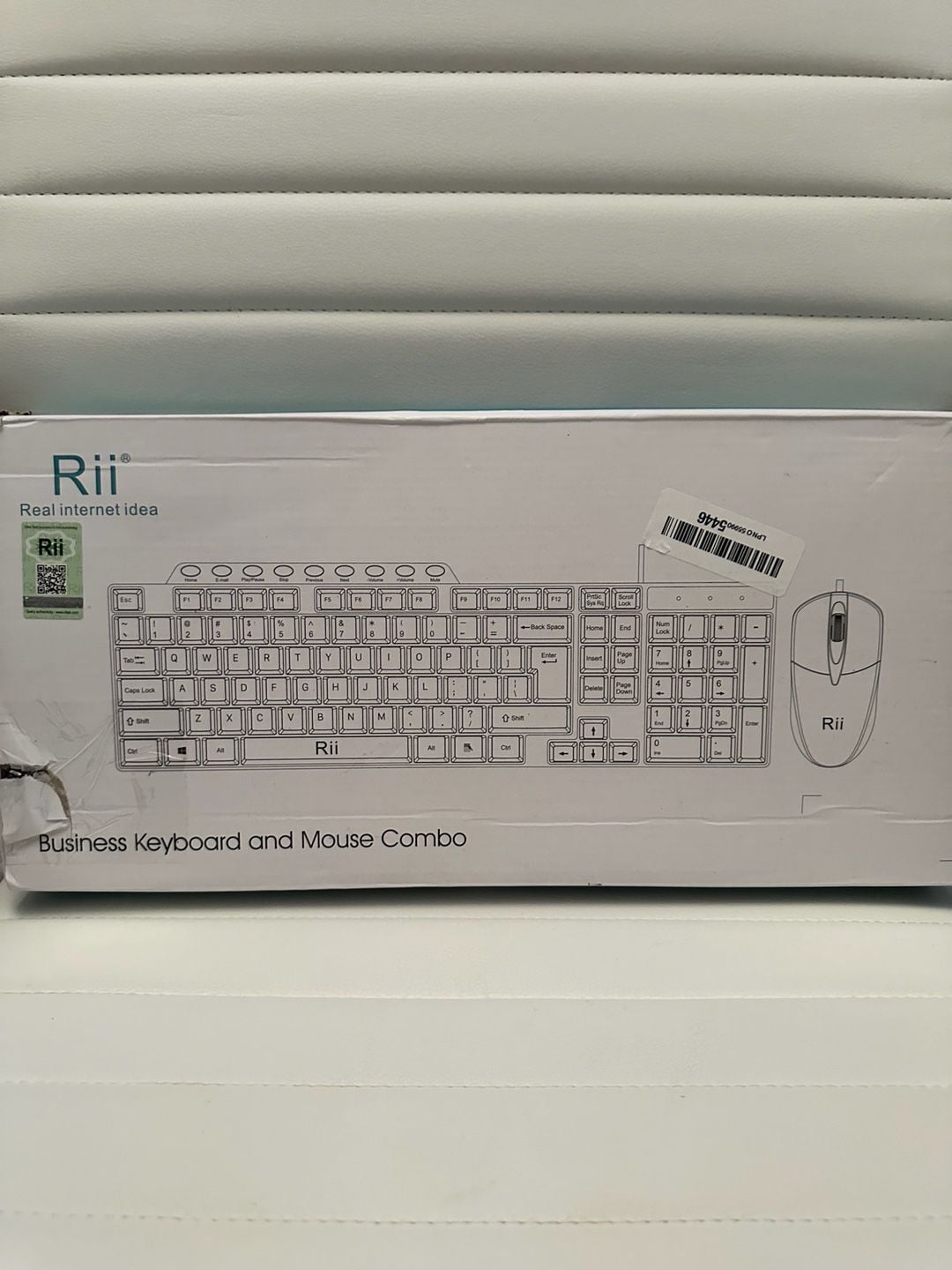 Rii Business Keyboard & Mouse Combo RK203 1
