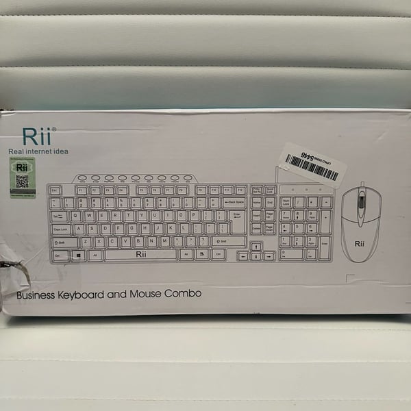Rii Business Keyboard & Mouse Combo RK203