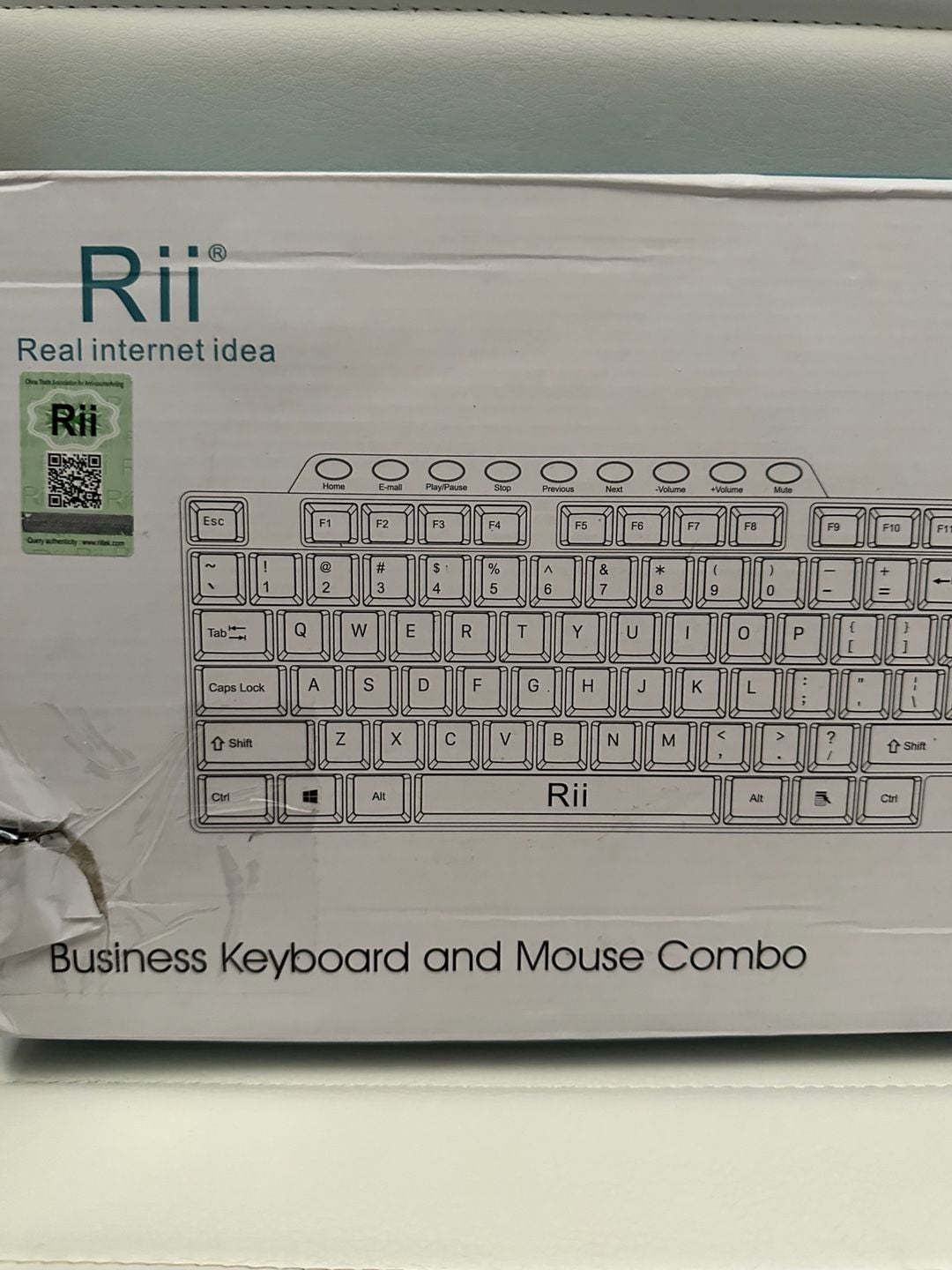 Rii Business Keyboard & Mouse Combo RK203 2