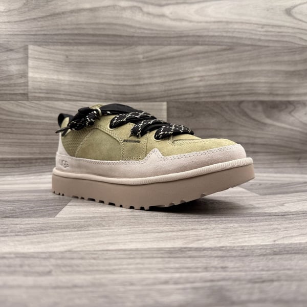 UGG Men's Lo Lowmel Fashion Sneakers NWOT 1169493-MTY Muted Brass / Putty