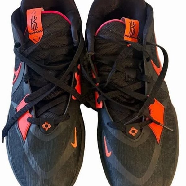 Nike Kyrie Low 5 Black Bright Crimson DJ6012-004 Men's Size 13 Basketball Shoes