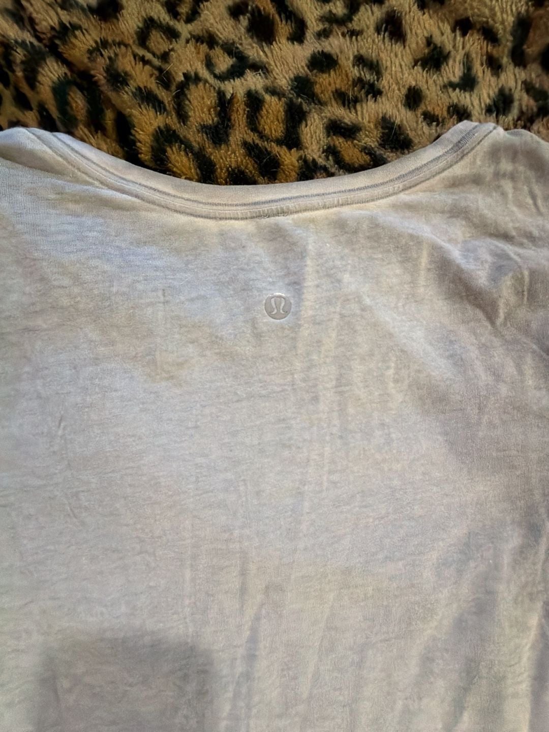 Lululemon White Round Two Tee Short Sleeve Curved Hem T-Shirt 4