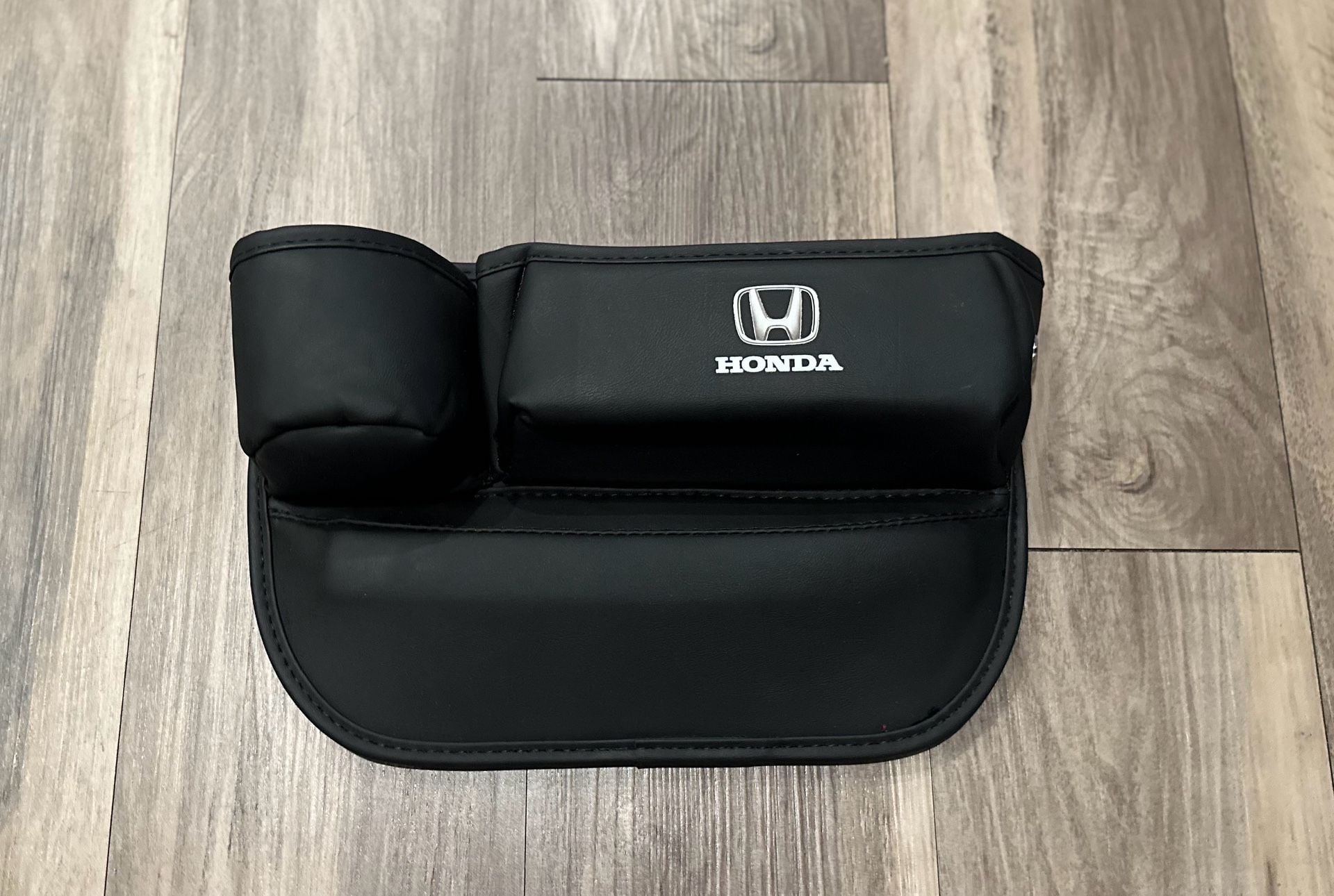 Honda Car Seat Gap Storage Box and Cup Holder Organizer with Logo 2
