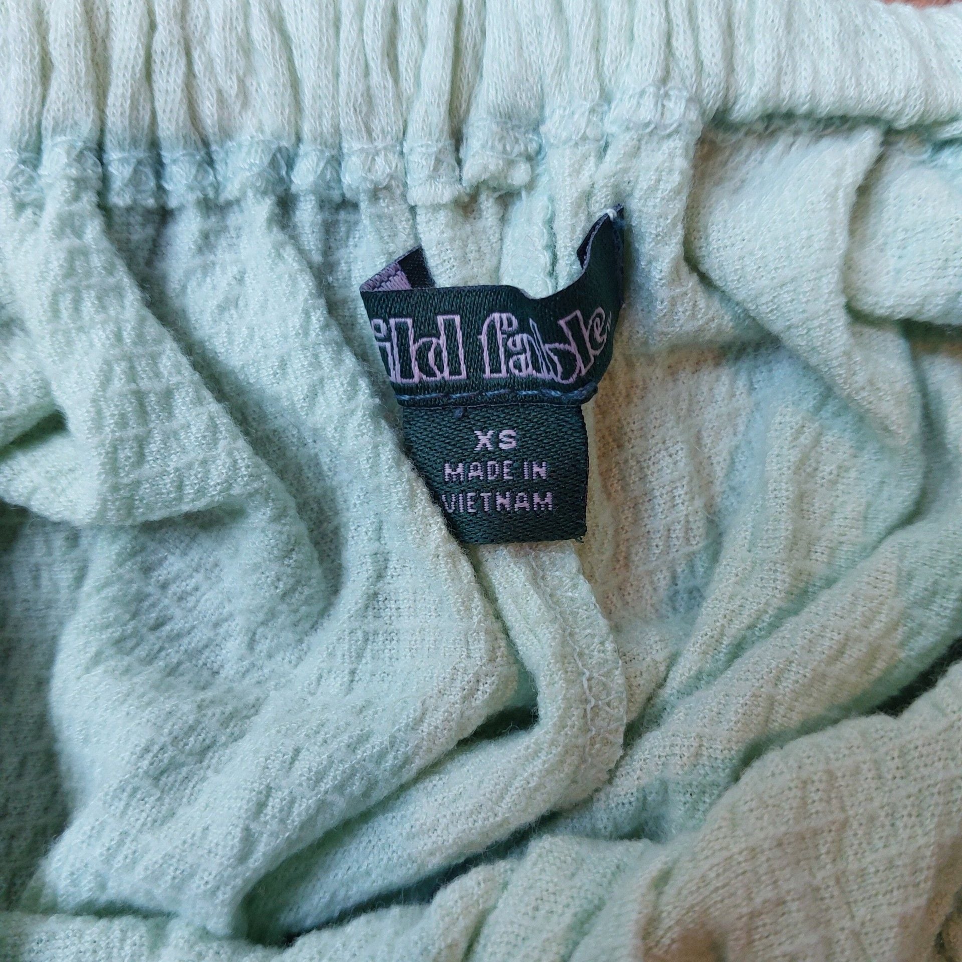 Wild Fable Mint Green Strappy Ruffle Hem Crop Top 4