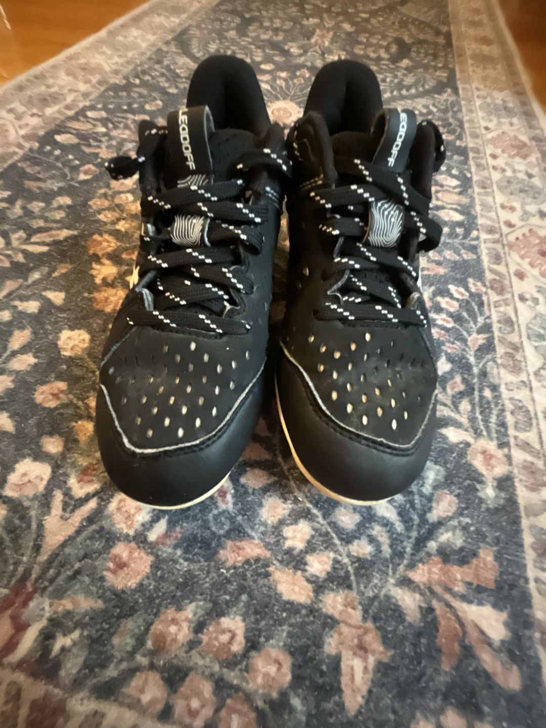 Under Armour Leadoff Low RM Black Youth Cleats 13Y 3