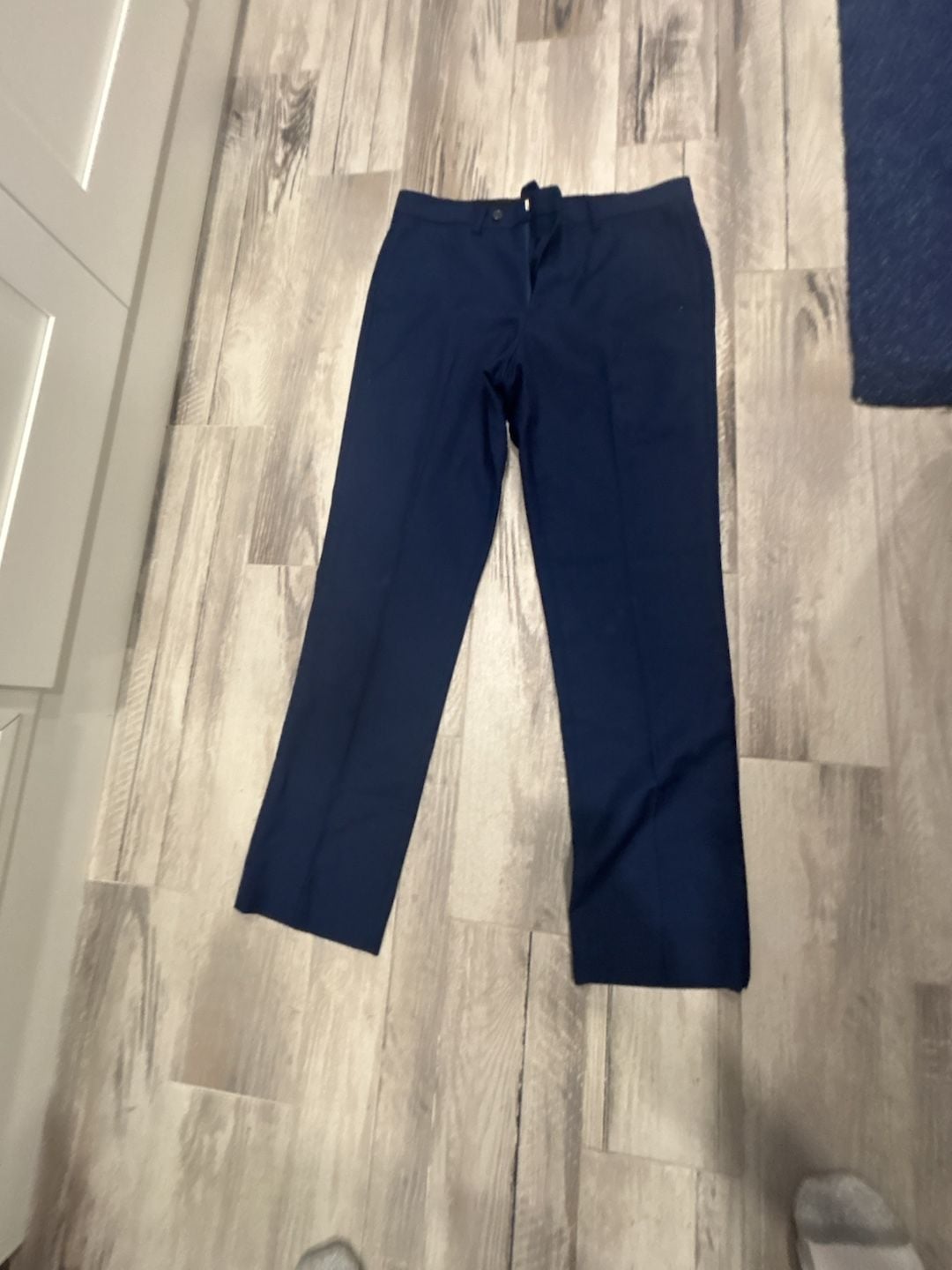 Noodle & Stitch Navy Wool Suit Jacket and Pants 5