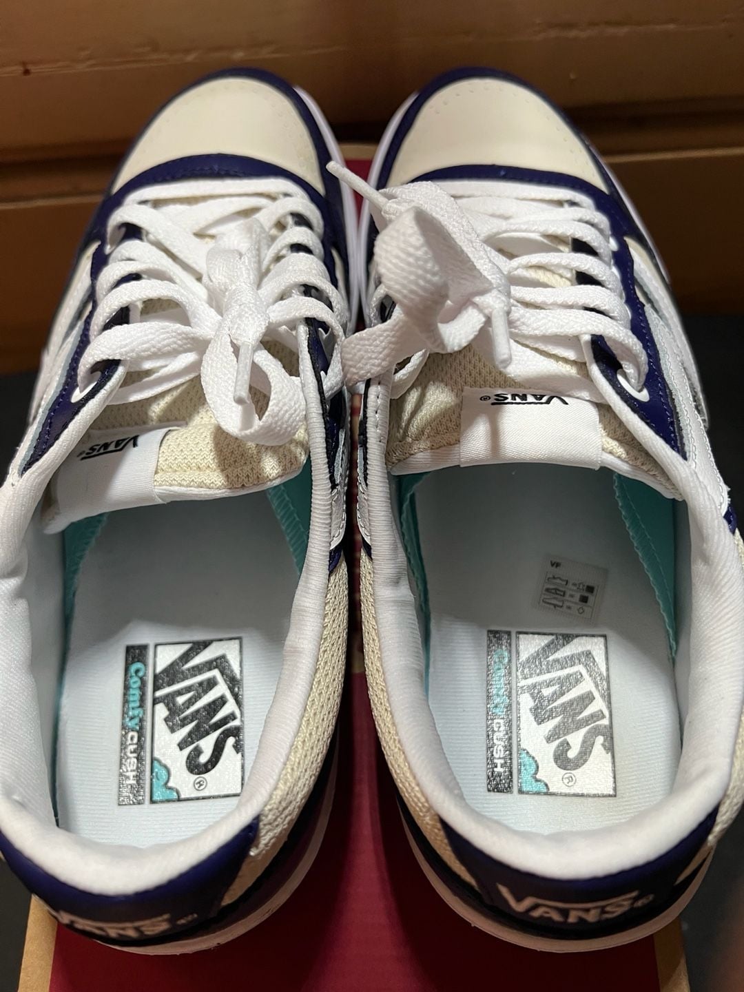 Vans Lowland CC New Varsity Blue Multi Size 12 VN0A7TNLBER 7