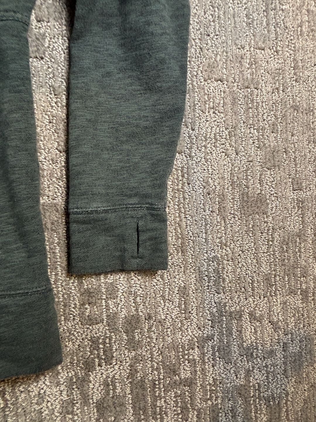 Carhartt Women's Relaxed Fit Green Heather Newberry Hoodie Sweatshirt 240 6