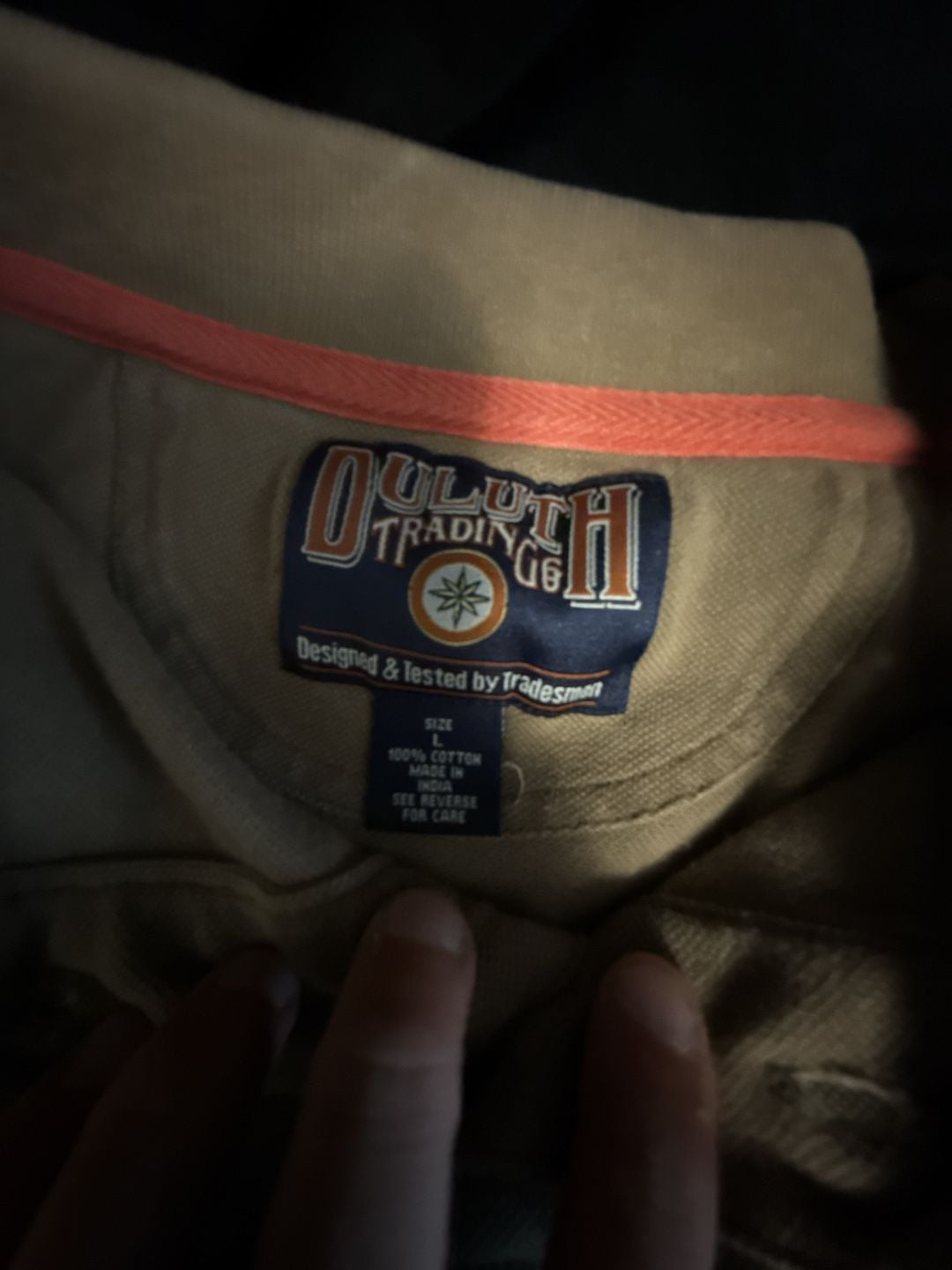 Duluth Trading Co. Long Sleeve Button-Up Shirt 3