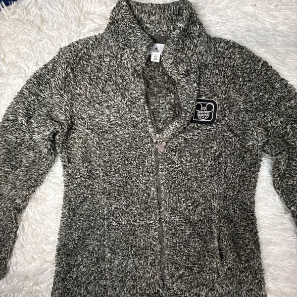 Disney Parks Walt Disney World Mickey Mouse Sherpa Fleece Full-Zip Jacket
