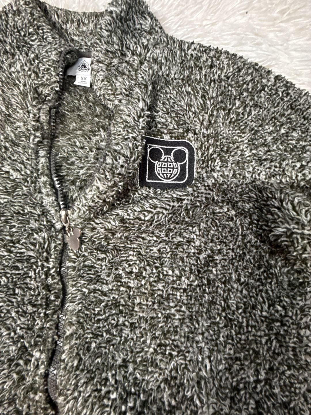 Disney Parks Walt Disney World Mickey Mouse Sherpa Fleece Full-Zip Jacket 2