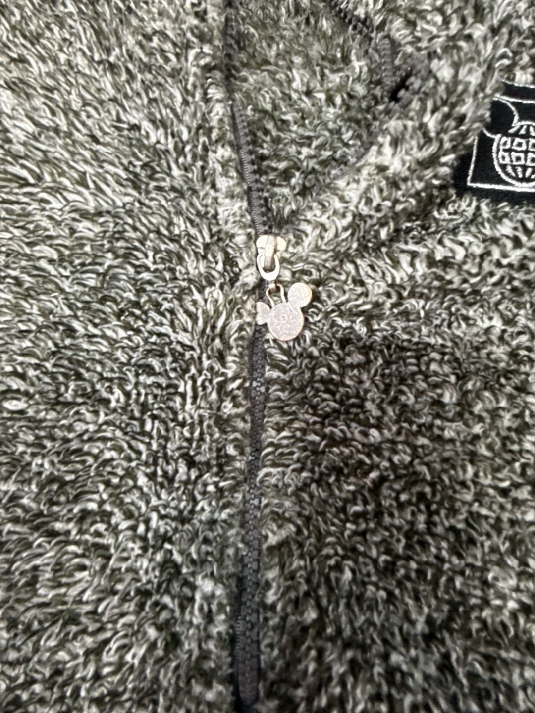 Disney Parks Walt Disney World Mickey Mouse Sherpa Fleece Full-Zip Jacket 3