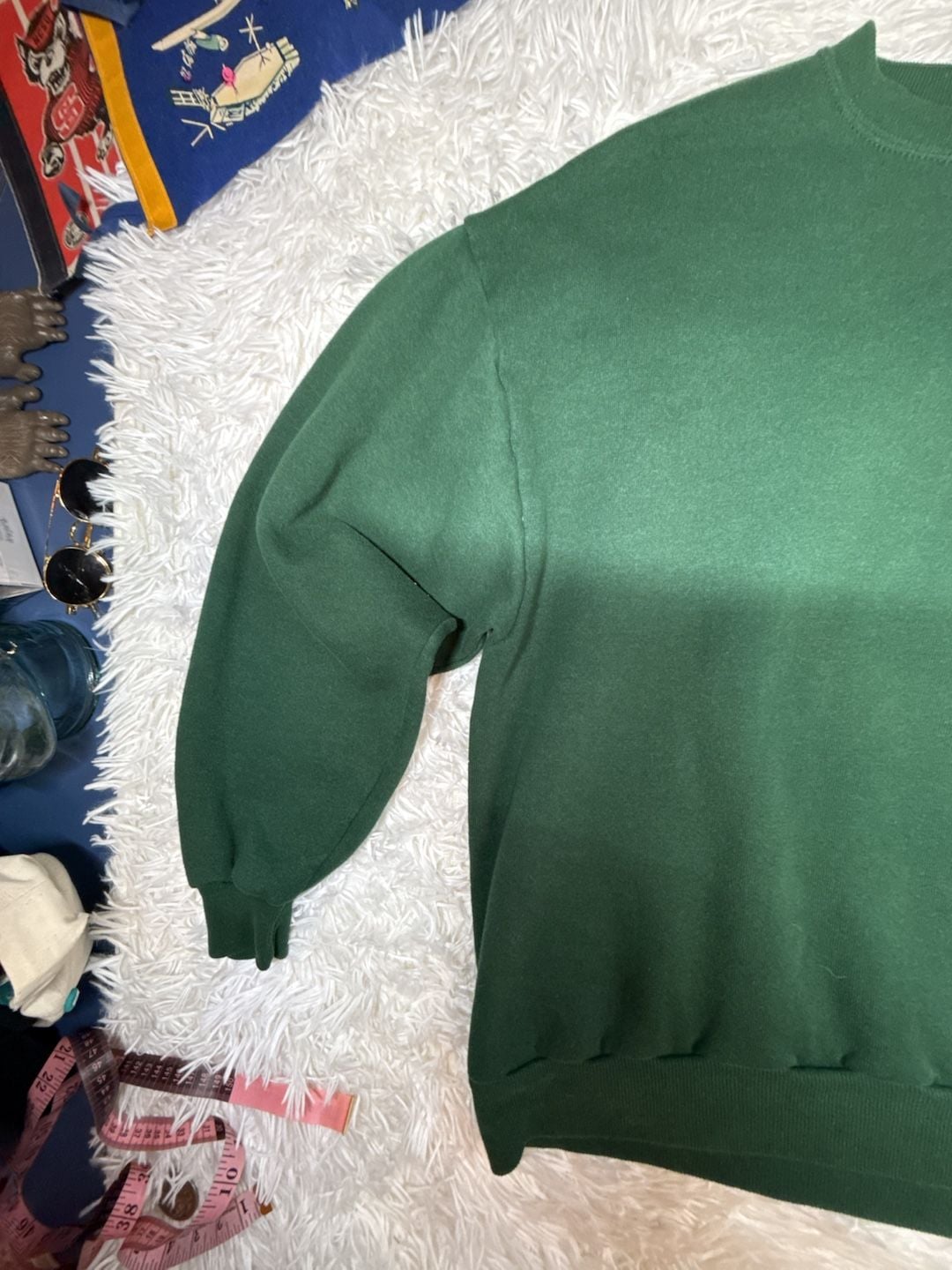 Vintage Union Camp Dark Green Crewneck Sweatshirt Large 3