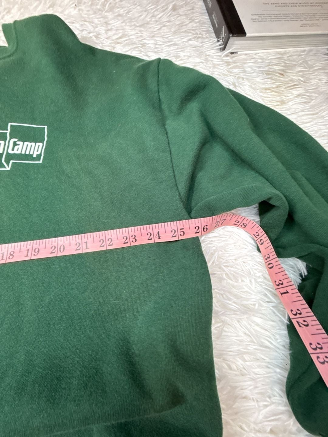 Vintage Union Camp Dark Green Crewneck Sweatshirt Large 6