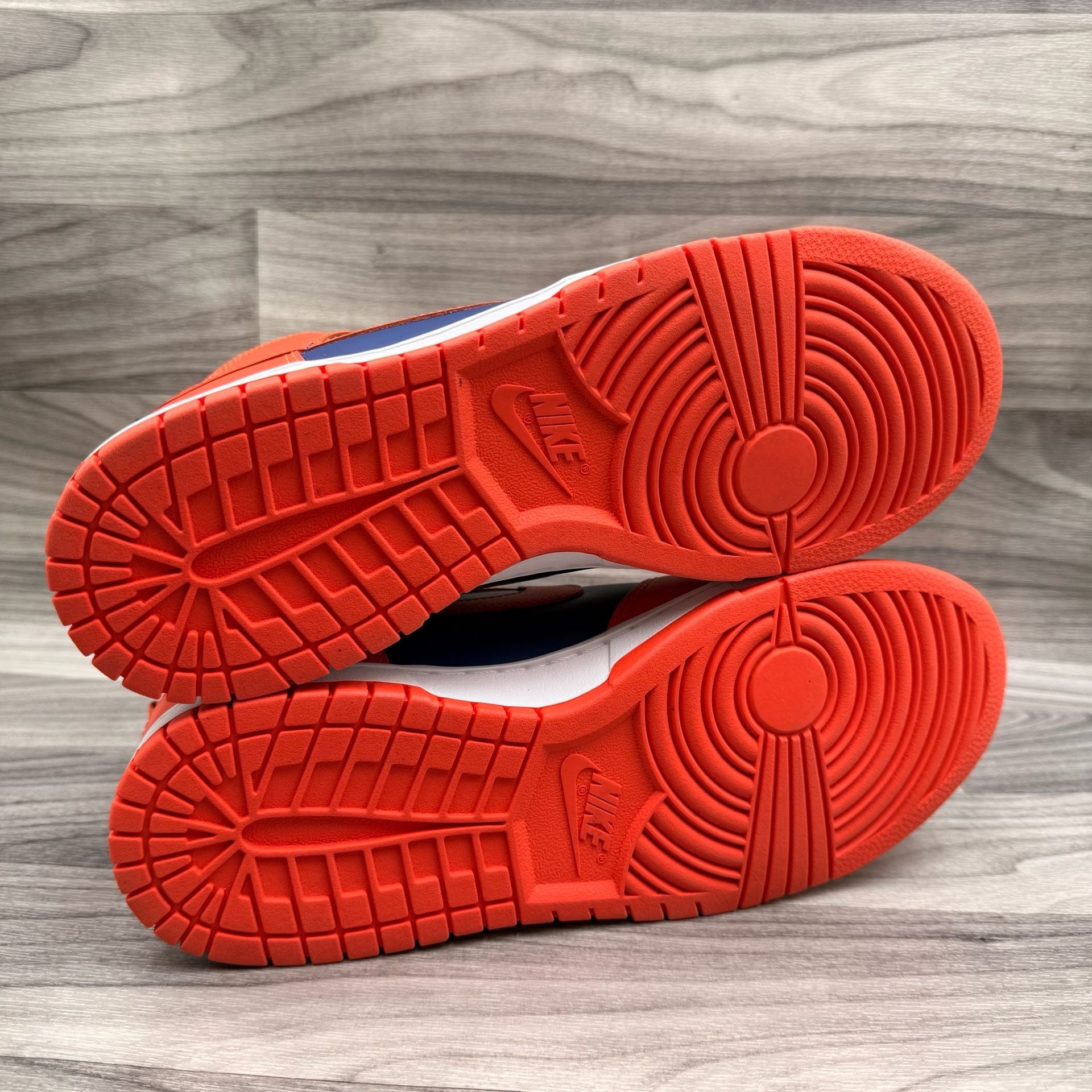 Nike Dunk High Retro 'Knicks' Men's Shoes Orange-Deep Royal DD1399-800 7