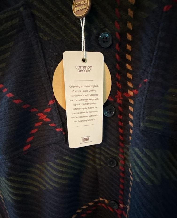 Common People Plaid Overshirt 3