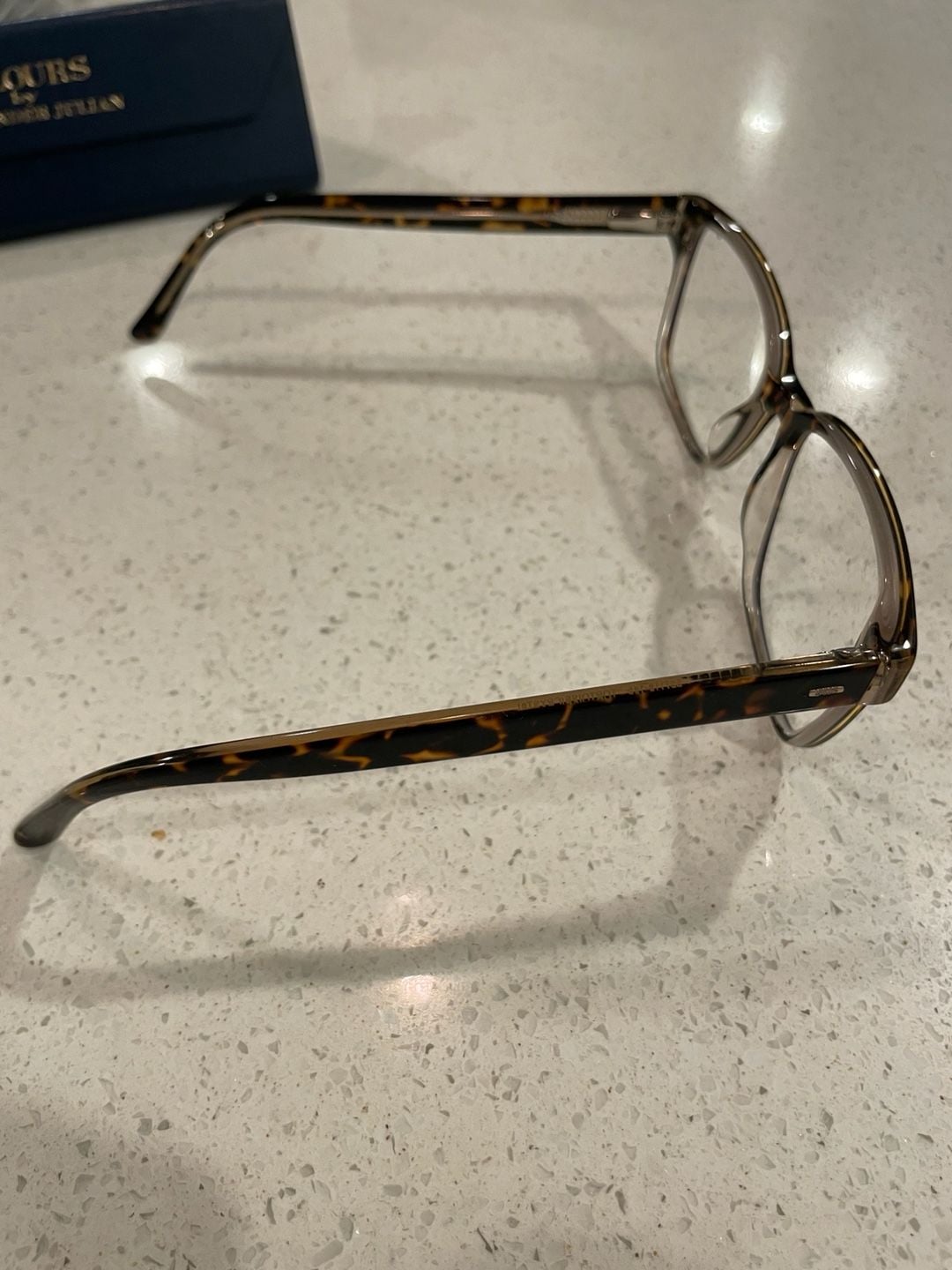 Colours by Alexander Julian Dunlop Eyeglasses with Case PERSCRIPTION 10
