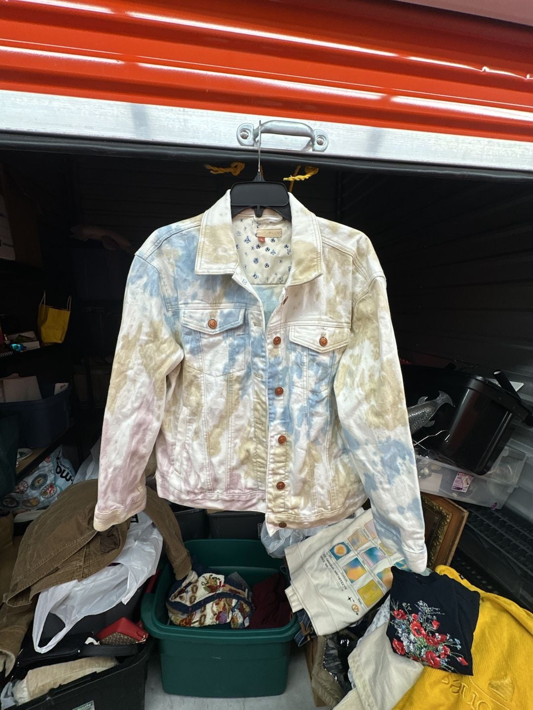 Pilcro Tie-Dye Denim Jacket 2