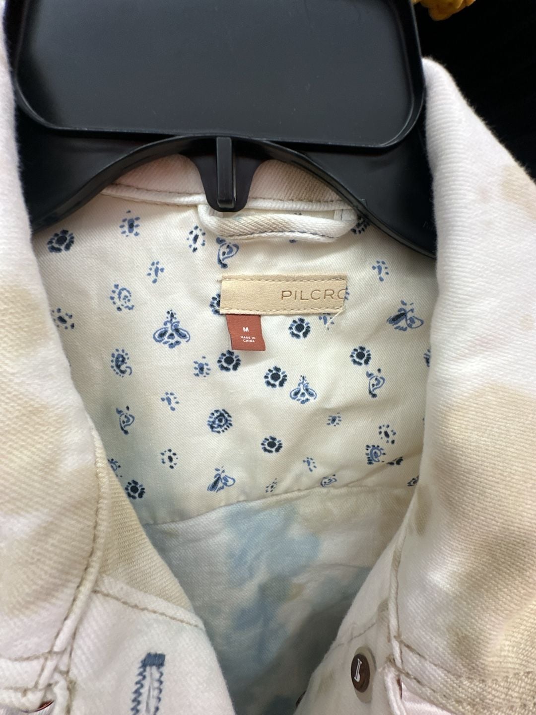 Pilcro Tie-Dye Denim Jacket 3