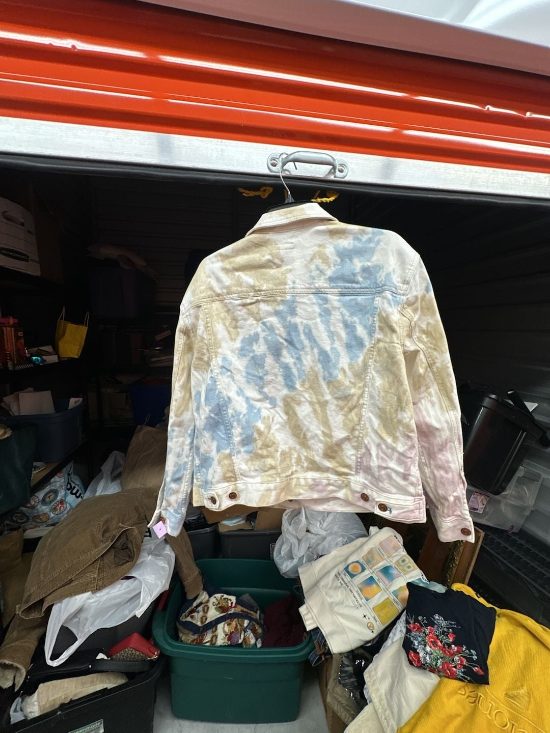 Pilcro Tie-Dye Denim Jacket 5