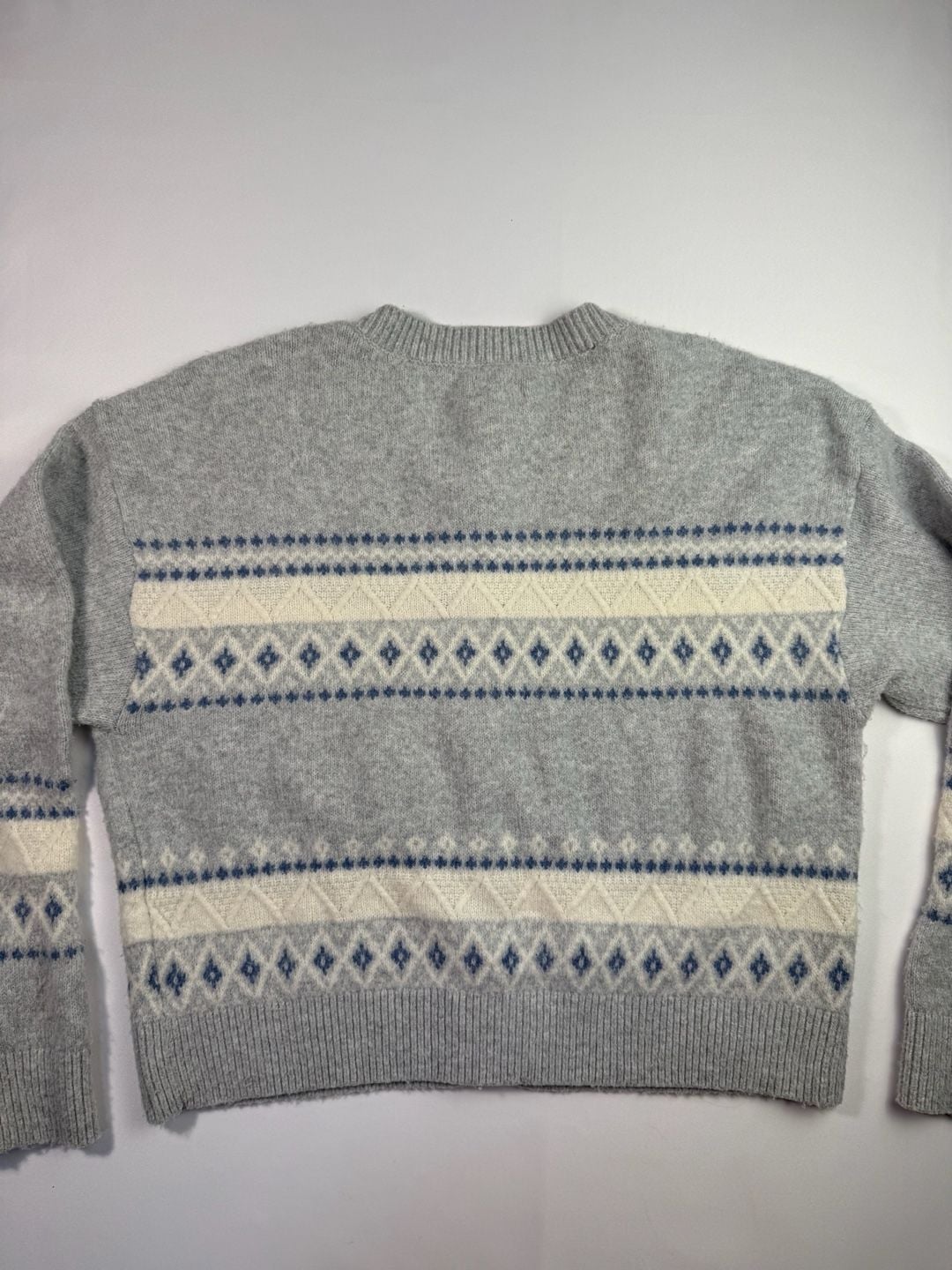 Aerie UnREAL Fair Isle Button-Down Cardigan 7