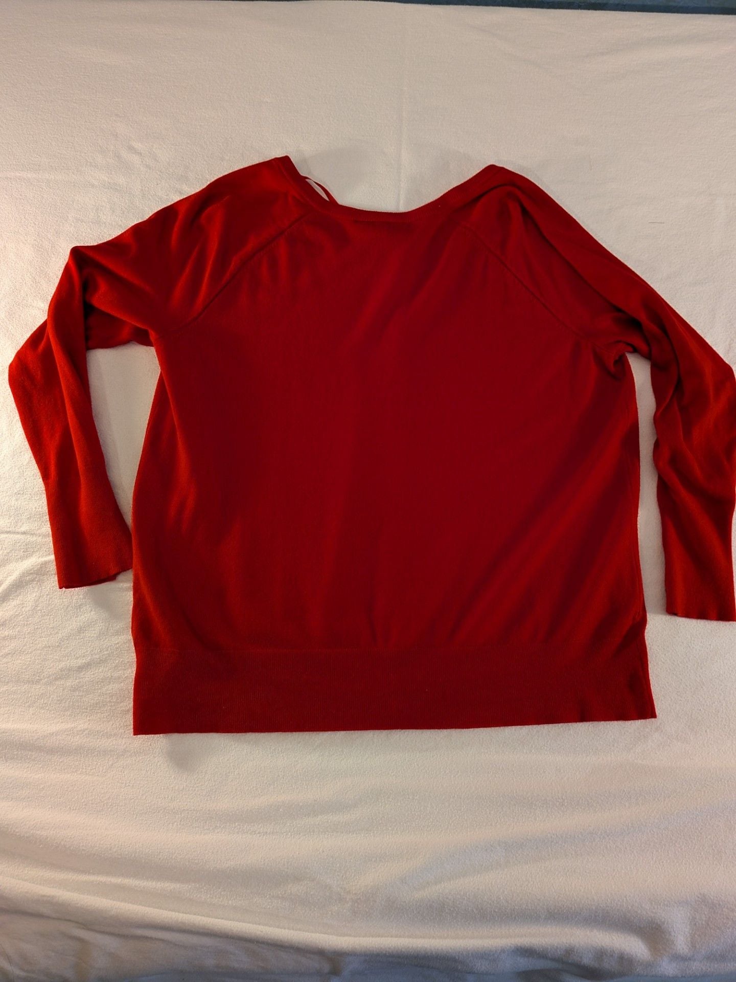 Lane Bryant Red Button Front Cardigan Sweater Plus Size 18/20 6