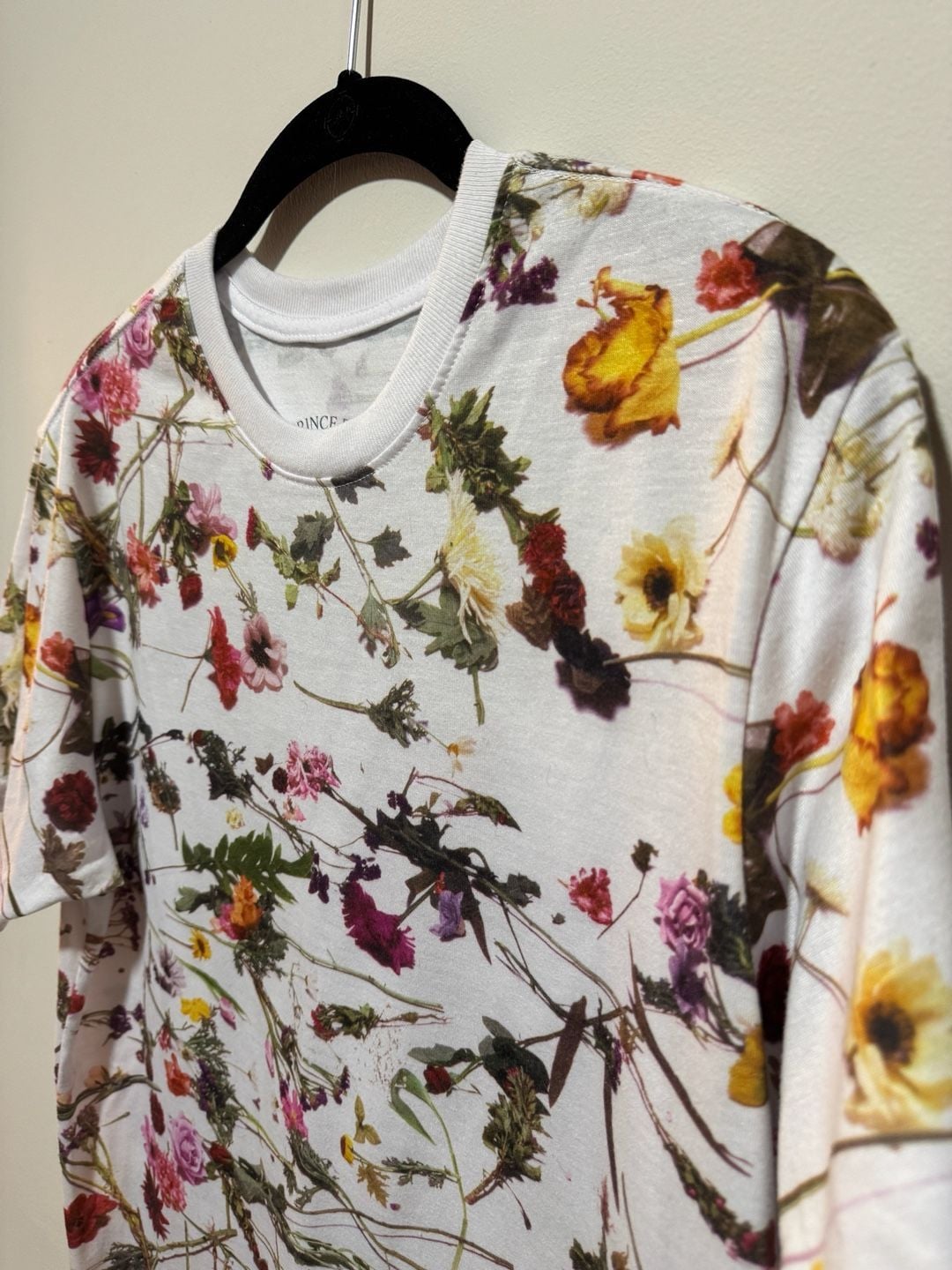 Prince Estate Floral Print T-Shirt Size S Paisley Park Official 2020 4