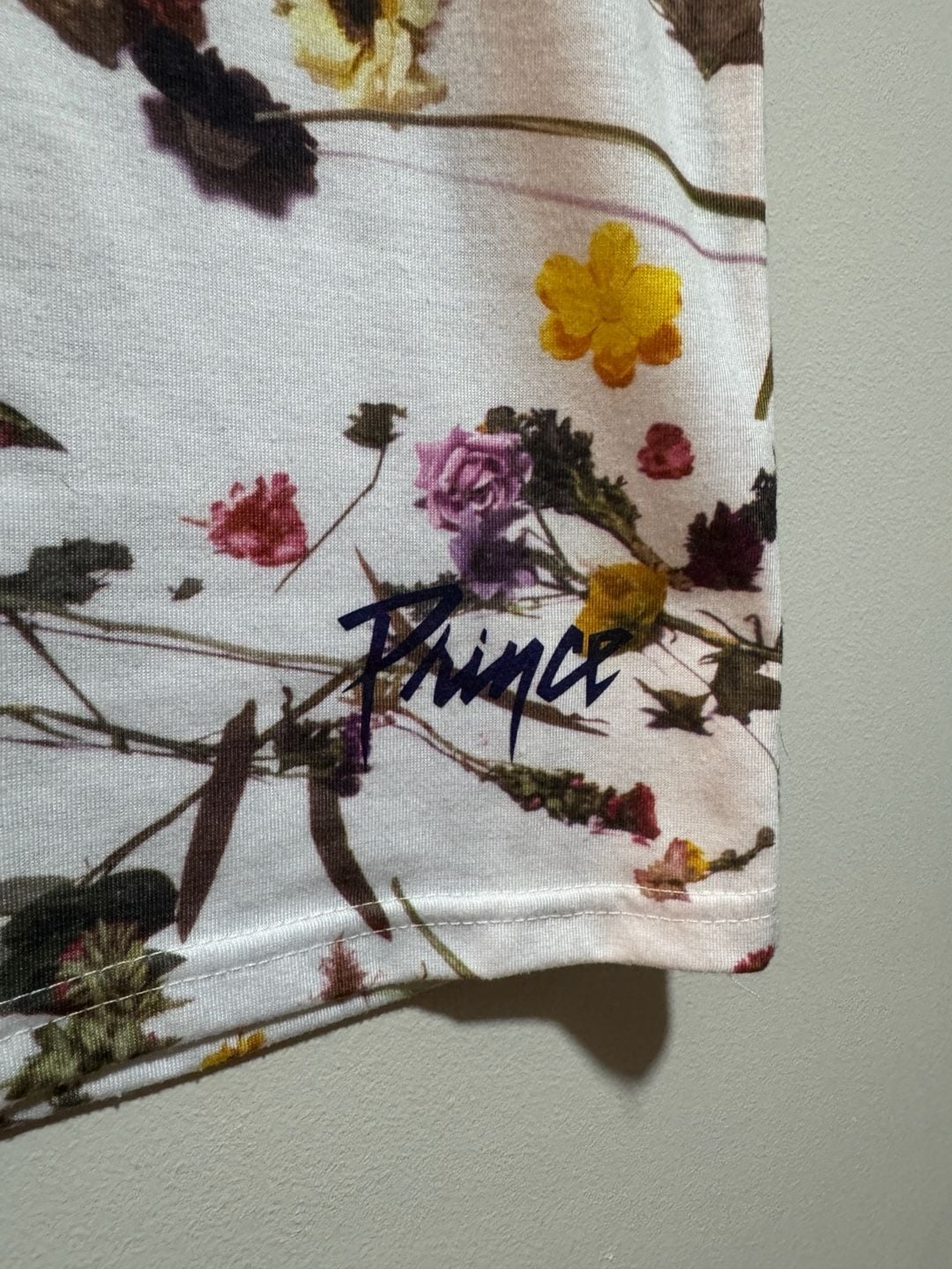 Prince Estate Floral Print T-Shirt Size S Paisley Park Official 2020 5