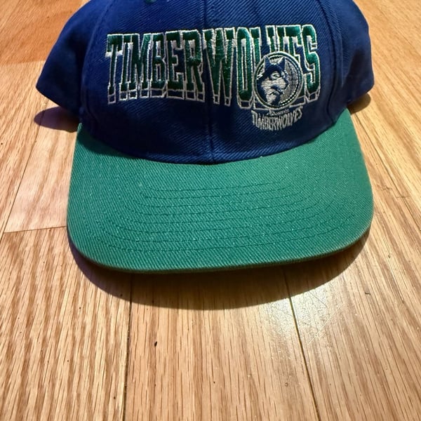 Retro Adidas Hardwood Classics Minnesota Timberwolves Snapback Hat