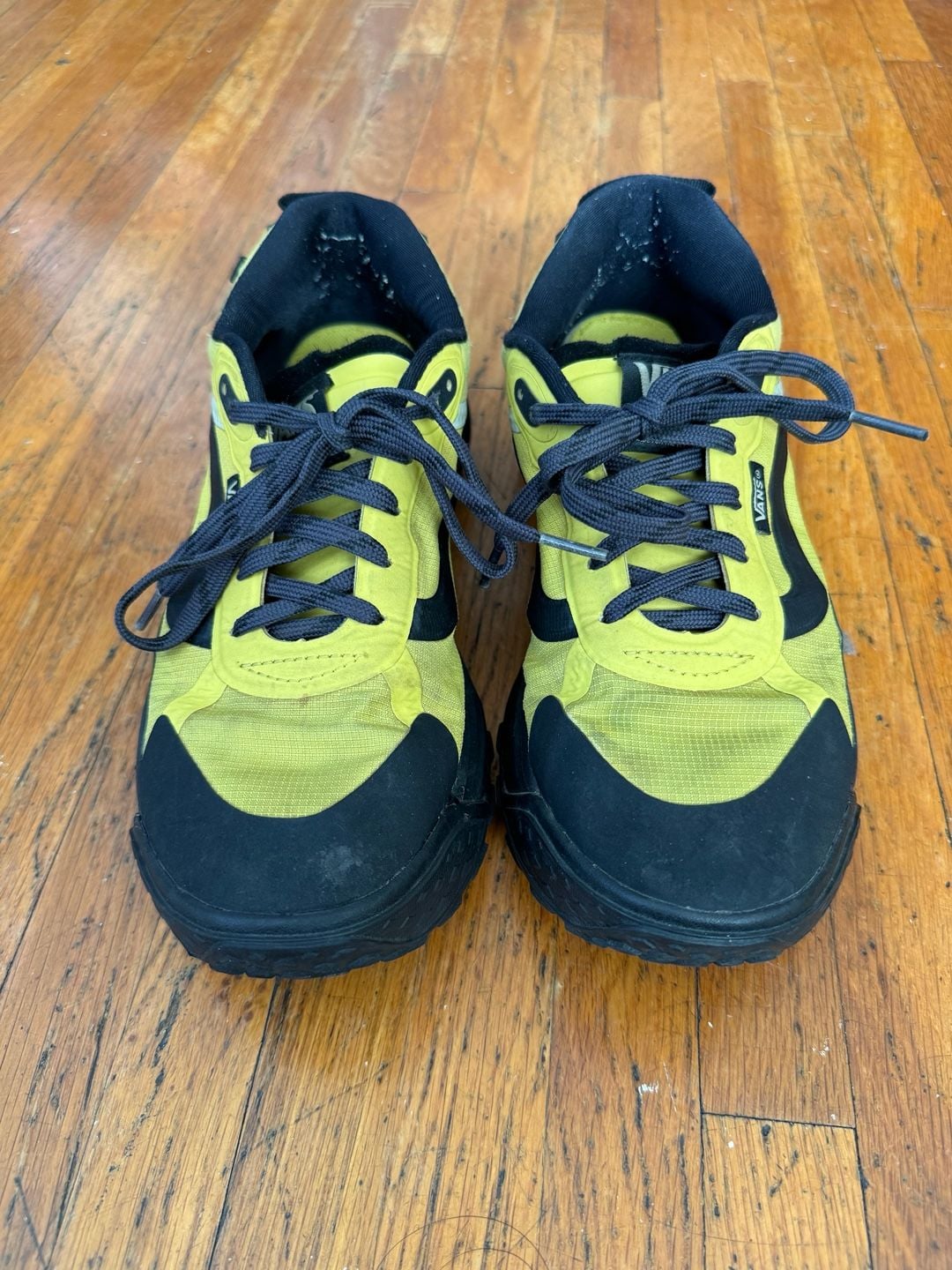 Vans MTE Crosspath Yellow Black Sneakers Men's Size 6 / Women's Size 7.5 4