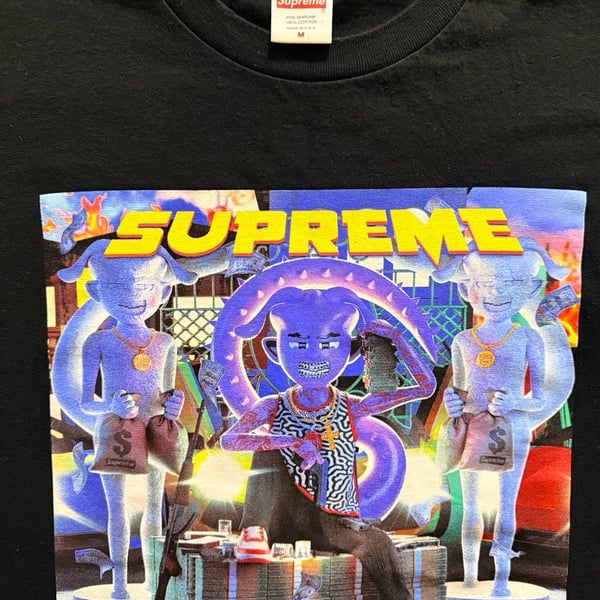 Supreme Richest Tee Black