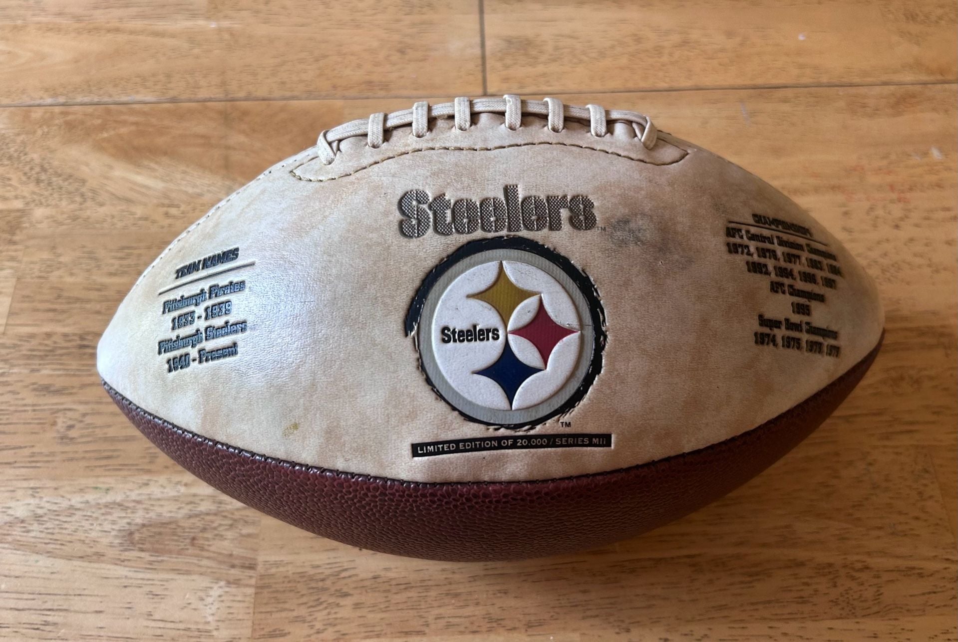 Pittsburgh Steelers Limited Edition Football Series MII 1