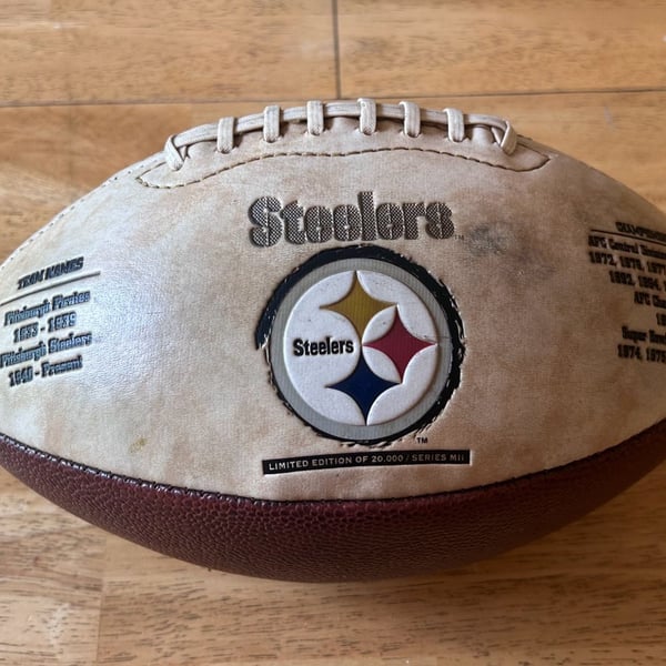 Pittsburgh Steelers Limited Edition Football Series MII