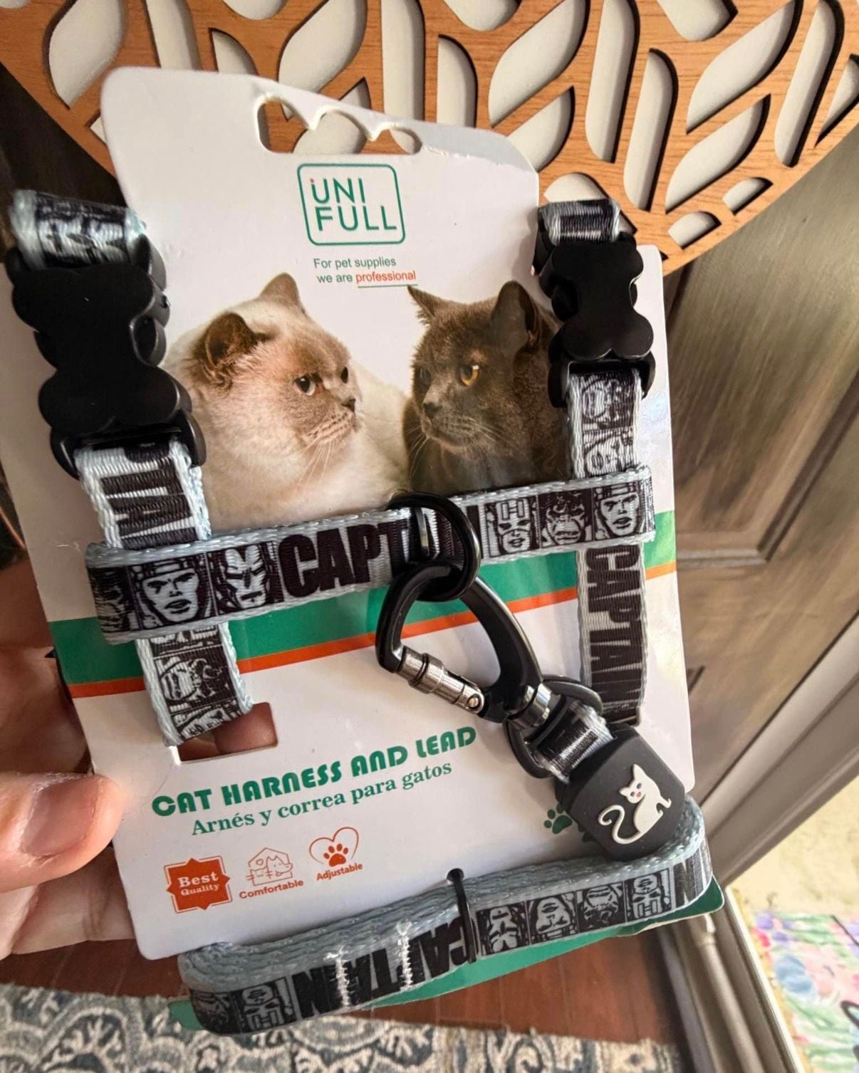 Unifull Cat or small dog Harness and Lead Set 1
