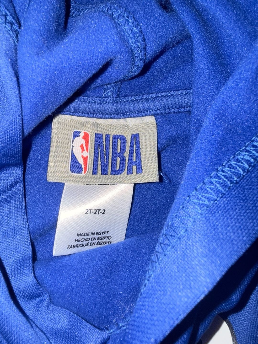 Philadelphia 76ers NBA Toddler Size 2T Blue Pullover Hoodie Sweatshirt 4