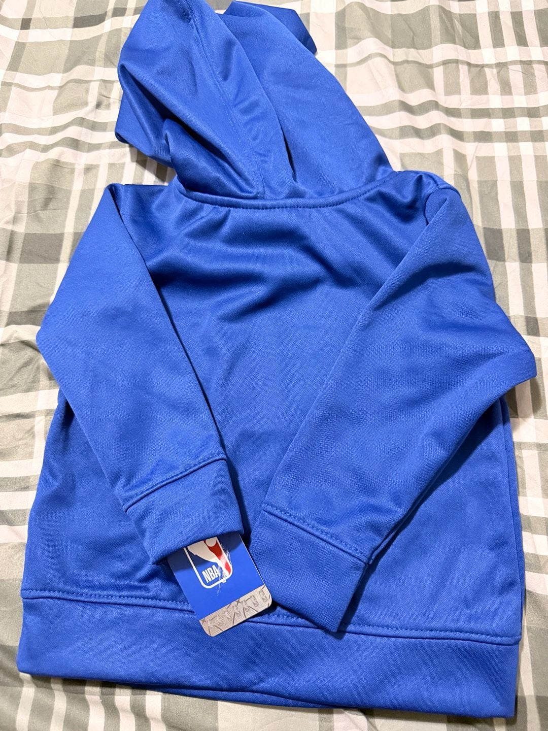 Philadelphia 76ers NBA Toddler Size 2T Blue Pullover Hoodie Sweatshirt 6