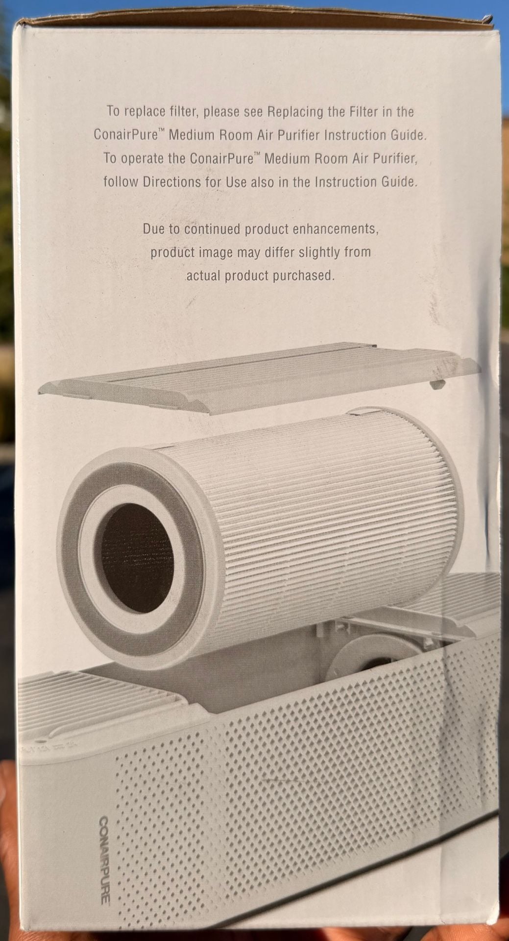 ConairPure Medium Room Air Purifier Replacement Filter Model AP04 2
